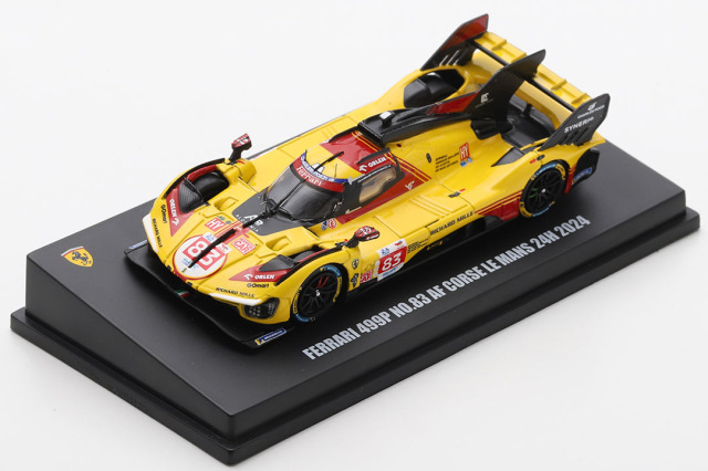 ** 予約商品 ** LOOKSMART LS64007LM 1/64 Ferrari 499P No.83 AF Corse Le Mans 24H 2024