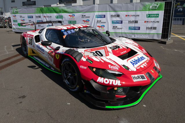 ** 予約商品 ** LOOKSMART LS64011 1/64 Ferrari 296 GT3 No.30 Frikadelli Racing Team Winner 24H Nurburgring 2023 