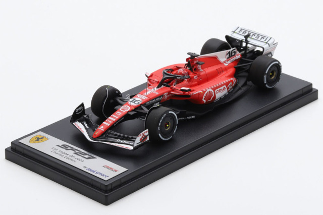 LOOKSMART LSF1049 1/43 Ferrari SF-23 Las Vegas GP 2023 C.Leclerc