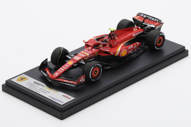 LOOKSMART LSF1056 1/43 Ferrari SF-24 Bahrain GP 2024 C.Sainz 3rd