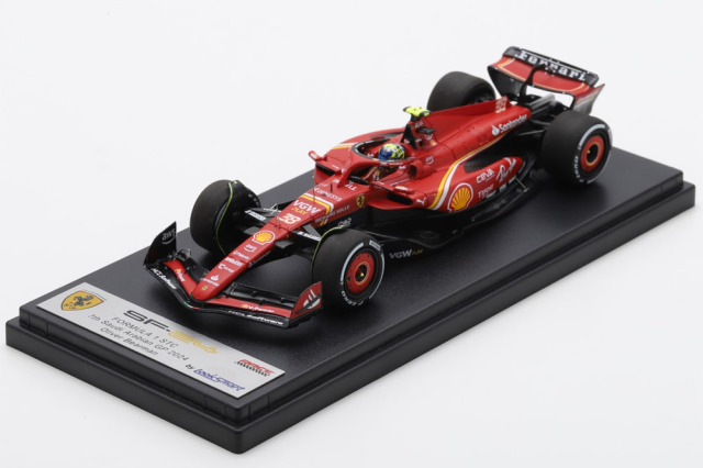 LOOKSMART LSF1058 1/43 Ferrari SF-24 Saudi Arabia GP 2024 O.Bearman