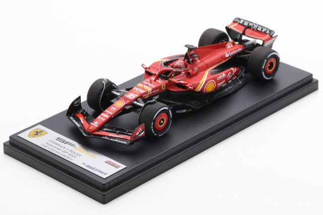 LOOKSMART LSF1060 1/43 Ferrari SF-24 Australia GP 2024 C.Leclerc 2nd