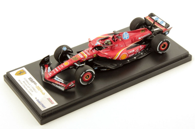 LOOKSMART LSF1065 1/43 Ferrari SF-24 Monza GP 2024 C.Leclerc Winner