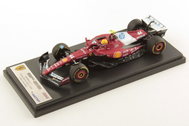 LOOKSMART LSF1074 1/43 Ferrari SF-25 China Sprint Race 2025 L.Hamilton