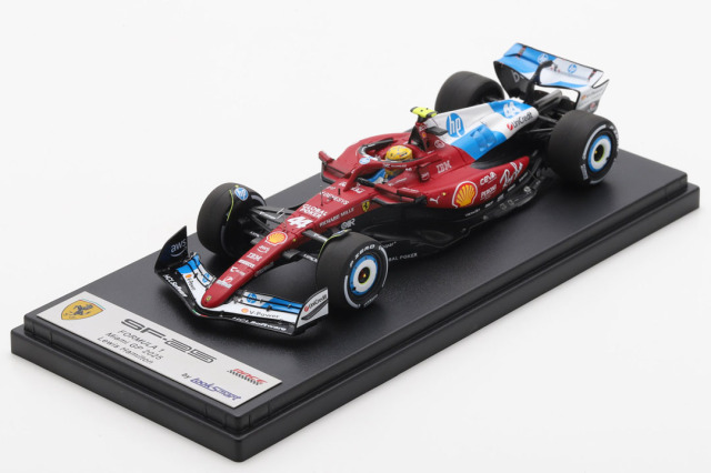 ** 予約商品 ** LOOKSMART LSF1077 1/43 Ferrari SF-25 Miami GP 2025 L.Hamilton