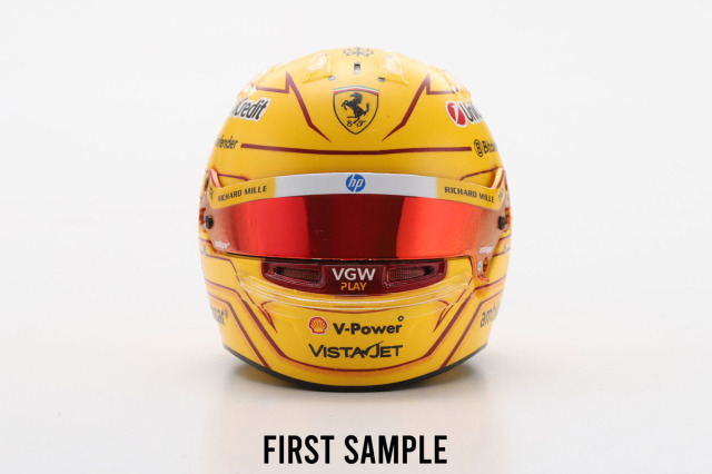 LOOKSMART LSHEL016 1/5 Helmet Lewis Hamilton Scuderia Ferrari HP Monaco GP 2025