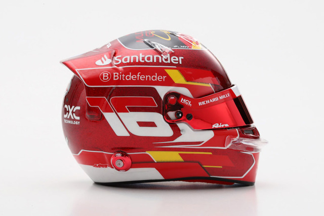 ルックスマート LSHEL017 1/5 ヘルメット シャルル ルクレール