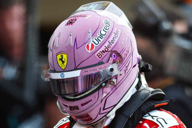** 予約商品 ** LOOKSMART LSHEL035 1/5 Helmet Lewis Hamilton Scuderia Ferrari HP Monaco GP 2026