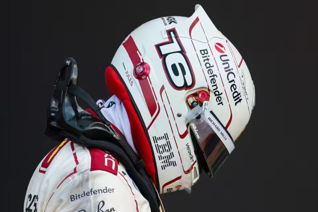 ** 予約商品 ** LOOKSMART LSHEL036 1/5 Helmet Charles Leclerc Scuderia Ferrari HP Monaco GP 2026
