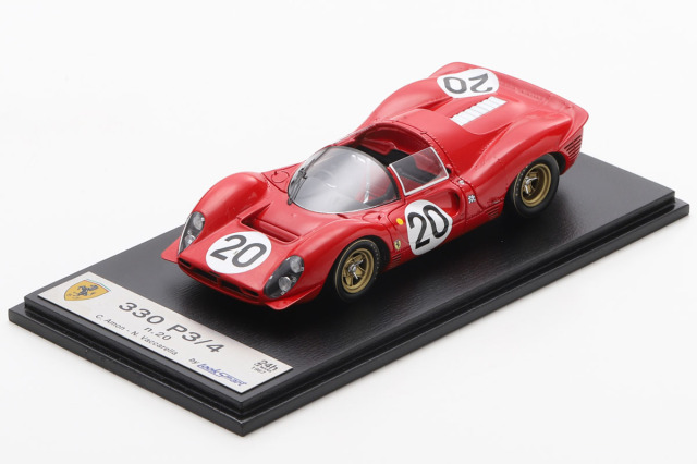 ** 予約商品 ** LOOKSMART LSLM155 1/43 Ferrari 330P3/P4 No.20 Le Mans 24H 1967 C.Amon - N.Vaccarella 