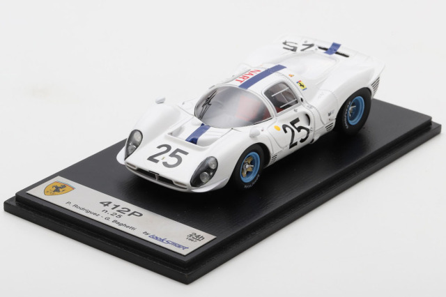LOOKSMART LSLM160 1/43 Ferrari 412P No.25 Le Mans 1967 Pedro Rodriguez - Giancarlo Baghetti