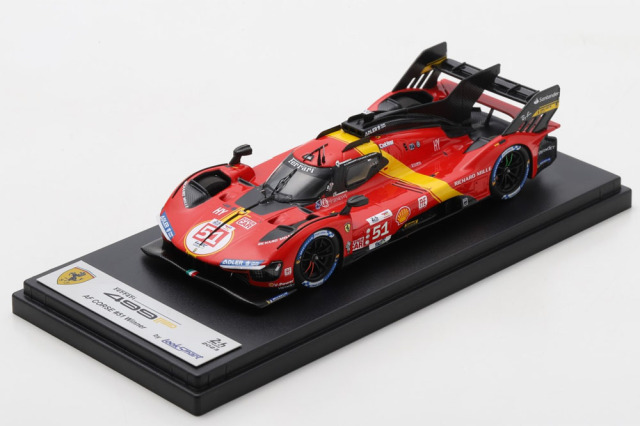 LOOKSMART LSLM162 1/43 Ferrari 499P No.51 AF CORSE 24H Le Mans 2023 Winner