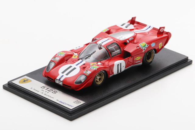 ** 予約商品 ** LOOKSMART LSLM170 1/43 Ferrari 512S No.11 Le Mans 24H 1970 4th S.Posey - R.Bucknum