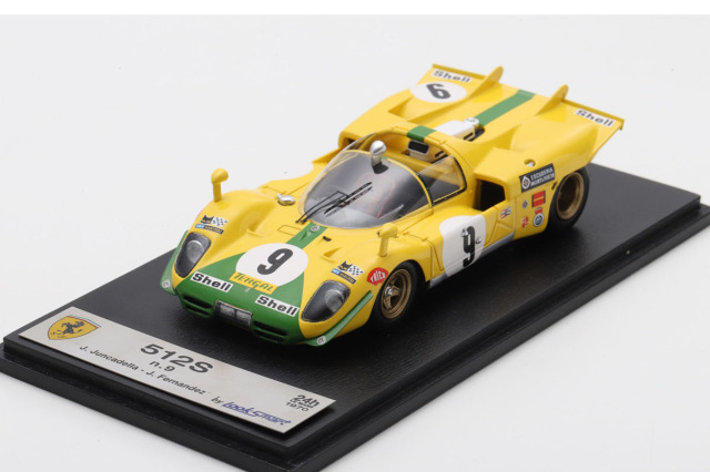 ** 予約商品 ** LOOKSMART LSLM174 1/43 Ferrari 512S No.9 Le Mans 24H 1970 J.Juncadella - J.Fernandez