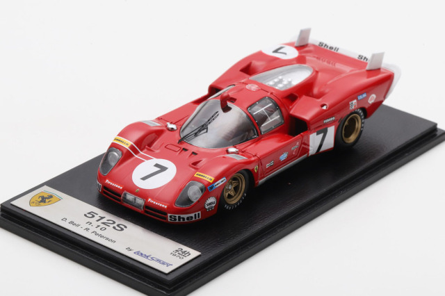 ** 予約商品 ** LOOKSMART LSLM176 1/43 Ferrari 512S No.7 Le Mans 24H 1970 D.Bell - R.Peterson