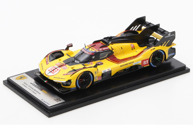 LOOKSMART LSLM190 1/43 Ferrari 499P No.83 AF CORSE Winner Le Mans 24H 2025