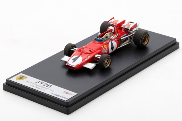 ルックスマート LSRC101 1/43 フェラーリ 312B No.4 ウィナー イタリア 