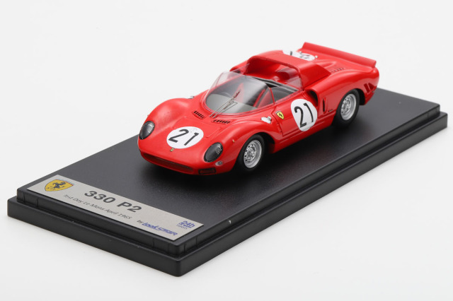 ** 予約商品 ** LOOKSMART LSRC112LM 1/43 Ferrari 330P2 Test Day Le Mans April 1965