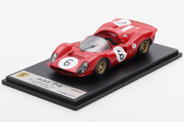 ** 予約商品 ** LOOKSMART LSRC164 1/43 Ferrari 330P4 No.6 BOAC 500 1967 2nd C.Amon - J.Stewart