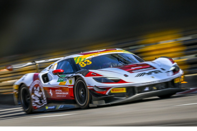 ** 予約商品 ** LOOKSMART LSRC216 1/43 Ferrari 296 GT3 No.83 Harmony Racing Macau GT Cup - FIA GT World Cup 2025 Ye Yifei