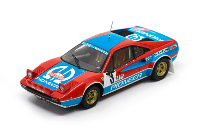 ** 予約商品 ** LOOKSMART LSVI07 1/43 Ferrari 308 Gr 4 No.3 Monte Carlo Rally 1982 J.C Andruet - Biche