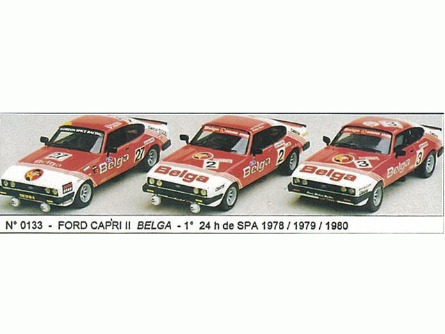 MINI Racing 133 Ford Capri II Belga SPA 78.79.80