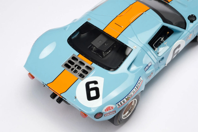 ラクーンオート特注製作　フォード GT40 LM69 優勝車　No.6 ラクーンオート特注製作 フォード GT40 LM69 優勝車 No.6 おもちゃ