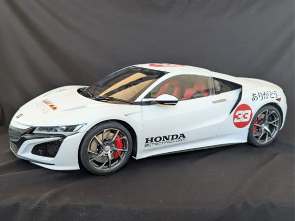 Museum collection D---- 1/8 Honda NSX ありがとう Logo Decal (DeAgostini) 【メール便可】