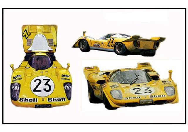 TAMEO kit MTG005 Ferrari 512S 1000km SPA 1970 Ecurie Francorchamps D.Bell - H.de Fierlant