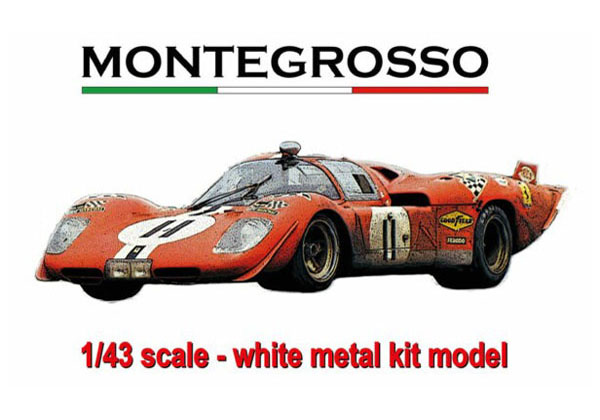 TAMEO kit MTG007 Ferrari 512S 24h Le Mans 1970 N.A.R.T. S.Posey / R.Bucknum
