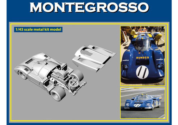 TAMEO kit MTG008 Ferrari 512M 24h Le Mans 1971 Team SUNOCO/PENSKE M.Donohue - D.Hobbs