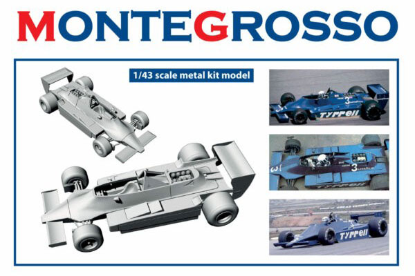 TAMEO kit MTG009 Tyrrell Ford 009 Brazilian GP 1979 D.Pironi/J.P.Jarier