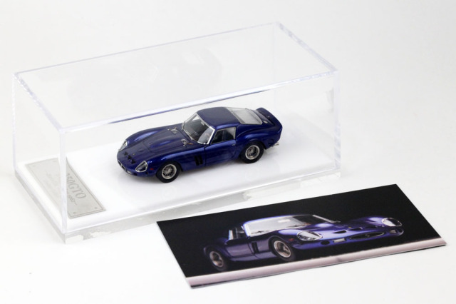 MY64 01K 1/64 Ferrari 250GTO 1962 Metallic Blue Limited