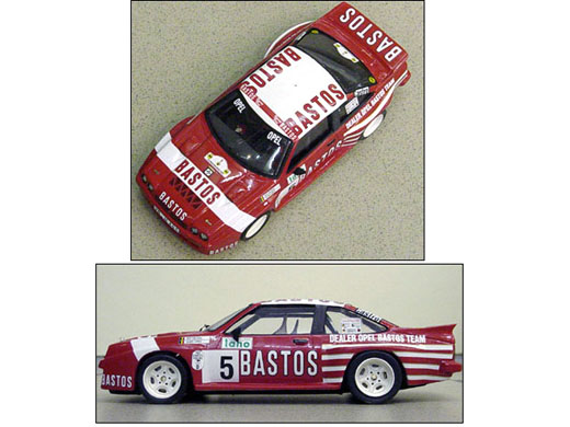 NARTON 004 1/24 オペル MANTA 400 Ypress 84 BASTOS n.5
