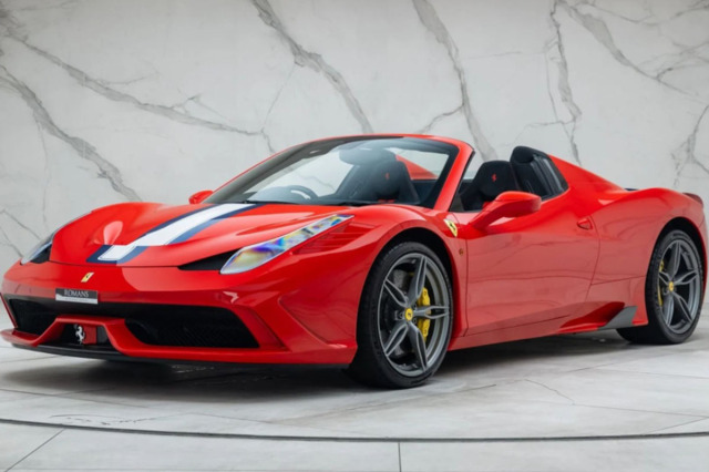 ** 予約商品 ** BBR P18102R1 1/18 Ferrari 458 Speciale A Spider Rosso Corsa / BLack interiors Limited 99pcs （ケース付）
