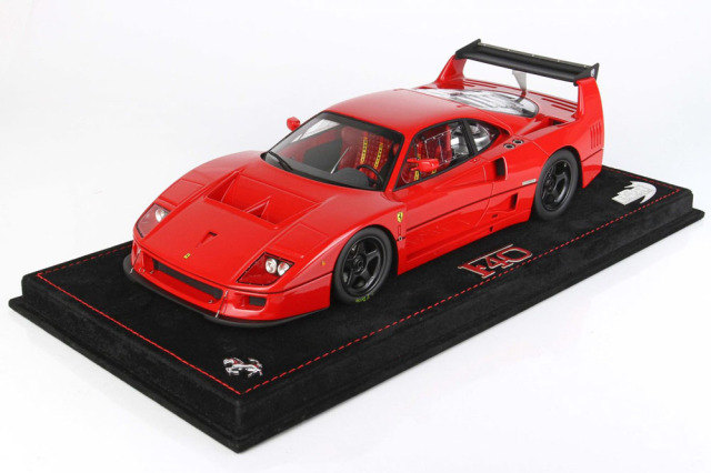 ** 予約商品 ** BBR P18139A2 1/18 Ferrari F40LM Rosso Corsa / Black wheels Limited 200pcs （ケース付）