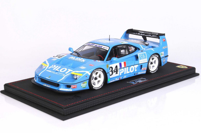 BBR P18139EV 1/18 Ferrari F40 LM Le Mans 1995 PILOT n.34 Limited 199pcs （ケース付）