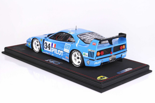 BBR P18139EV 1/18 Ferrari F40 LM Le Mans 1995 PILOT n.34
