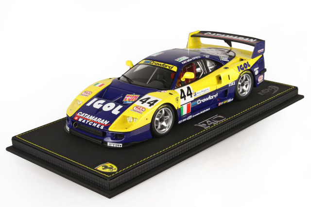 【お取り寄せ商品】 BBR P18139FV 1/18 Ferrari F40 LM Le Mans 1996 TEAM ENNEA IGOL n.44 Limited 200pcs （ケース付）