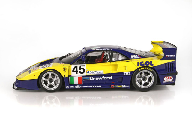 お取り寄せ商品】 BBR P18139GV 1/18 Ferrari F40 LM Le Mans 1996
