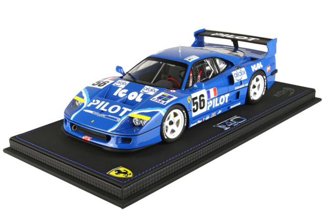 BBR P18139HV 1/18 Ferrari F40 LM Le Mans 1996 Pilot n.56 Limited 200pcs （ケース付）