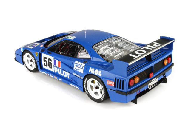 BBR P18139HV 1/18 Ferrari F40 LM Le Mans 1996 Pilot n.56 Limited