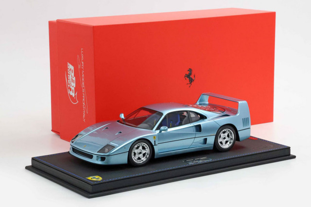 予約商品 ** BBR P18151IV 1/18 Ferrari F40 1987 Hyperion Blue