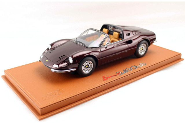** 予約商品 ** BBR P18152H 1/18 Ferrari Dino 246 GTS 1972 Vinaccia Limited 46pcs （ケース付）