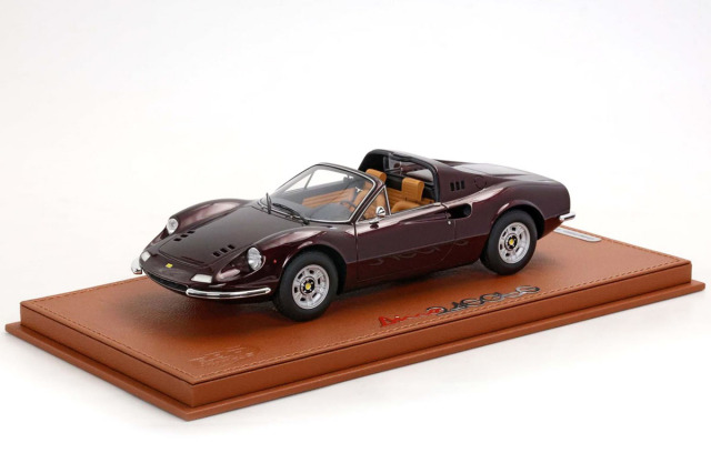 ** 予約商品 ** BBR P18152H 1/18 Ferrari Dino 246 GTS 1972 Vinaccia Limited 46pcs （ケース付）