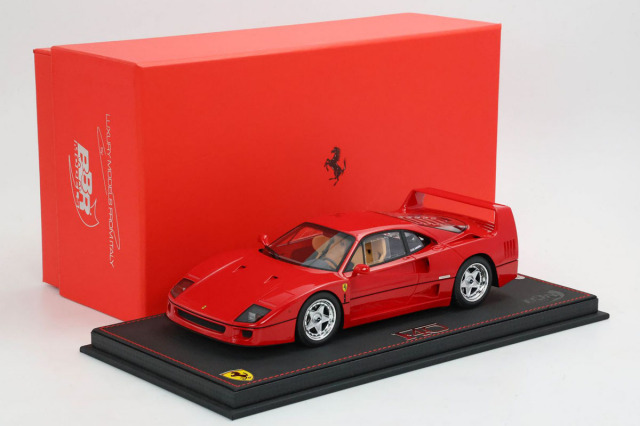 予約商品 ** BBR P18168NMV 1/18 Ferrari F40 1987 Rosso Corsa - Ex