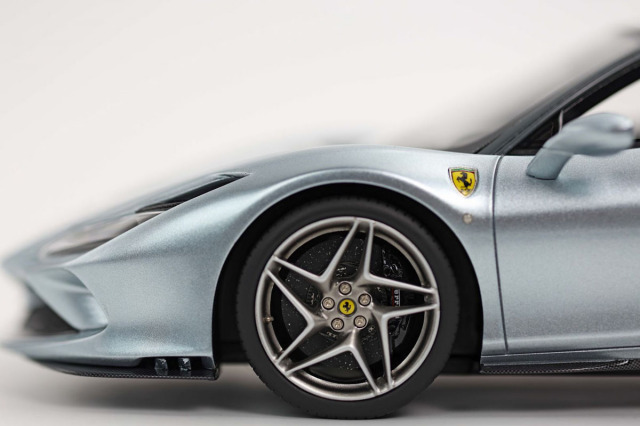 BBR P18171O-25V 1/18 Ferrari F8 Tributo Grigio Titanio - Grigio