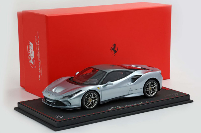フェラーリF8ミニカー BBR P18171O-25V 1/18 Ferrari F8 Tributo Grigio Titanio - Grigio