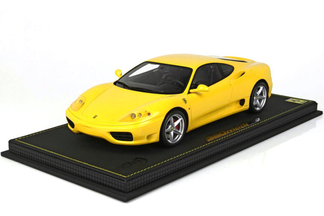 BBR P18172DV 1/18 Ferrari 360 Modena 1999 Yellow Limited 126pcs （ケース付）