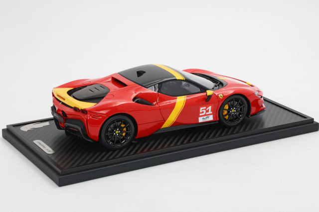 予約商品 ** BBR P18180LM23 1/18 Ferrari SF90 Stradale